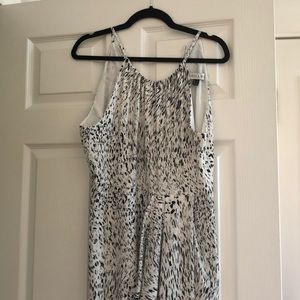 Shona Joy black and white dress